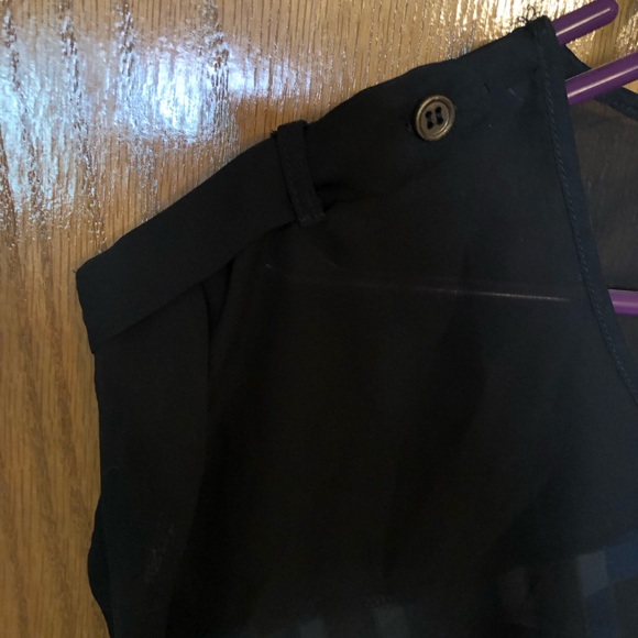 Timing women’s black color blocked blouse Medium - Picture 2 of 4